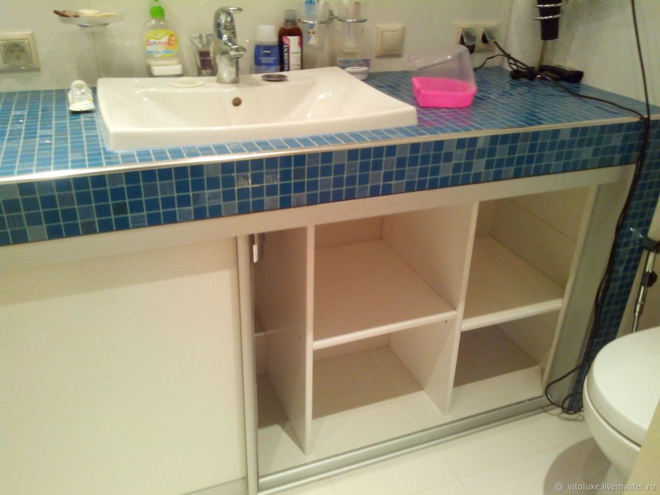 Bianco Carrara столешница раковины