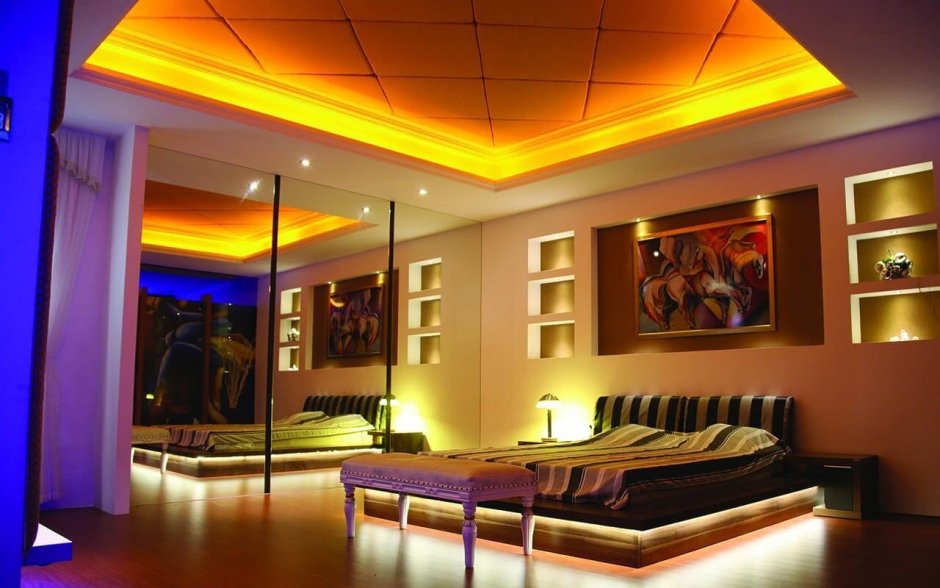 Led strip Lights комната