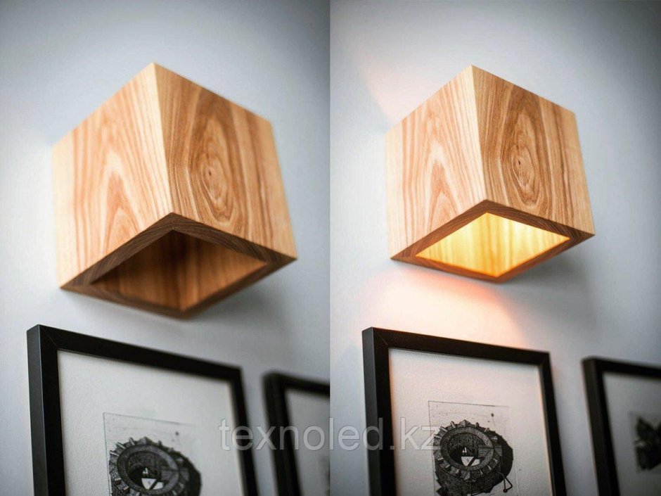Wood Wall Lamp