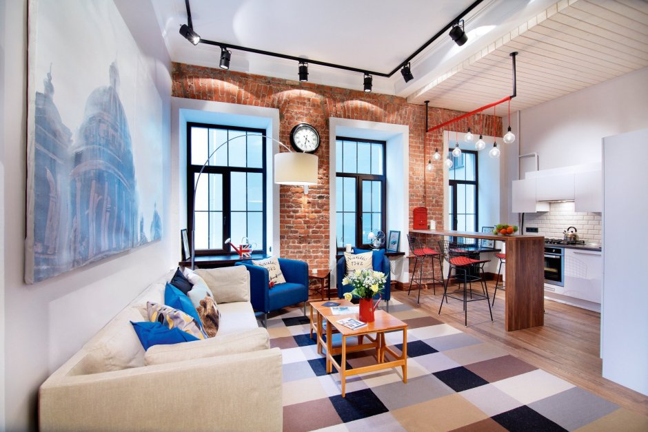 Стиль Полулофт