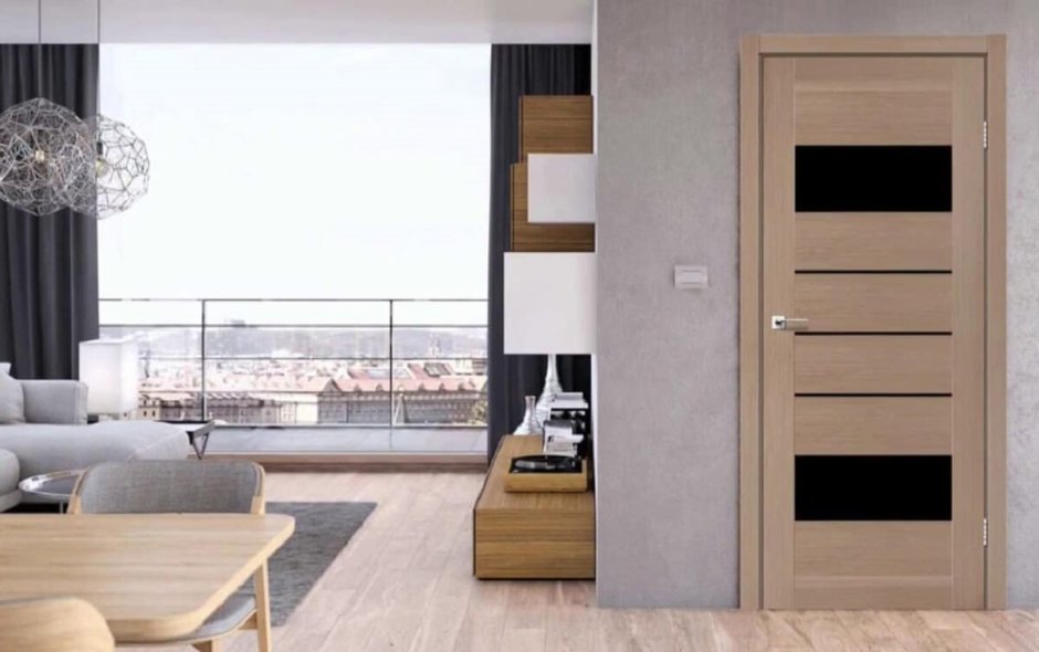 Амбарная дверь Loft модель 11