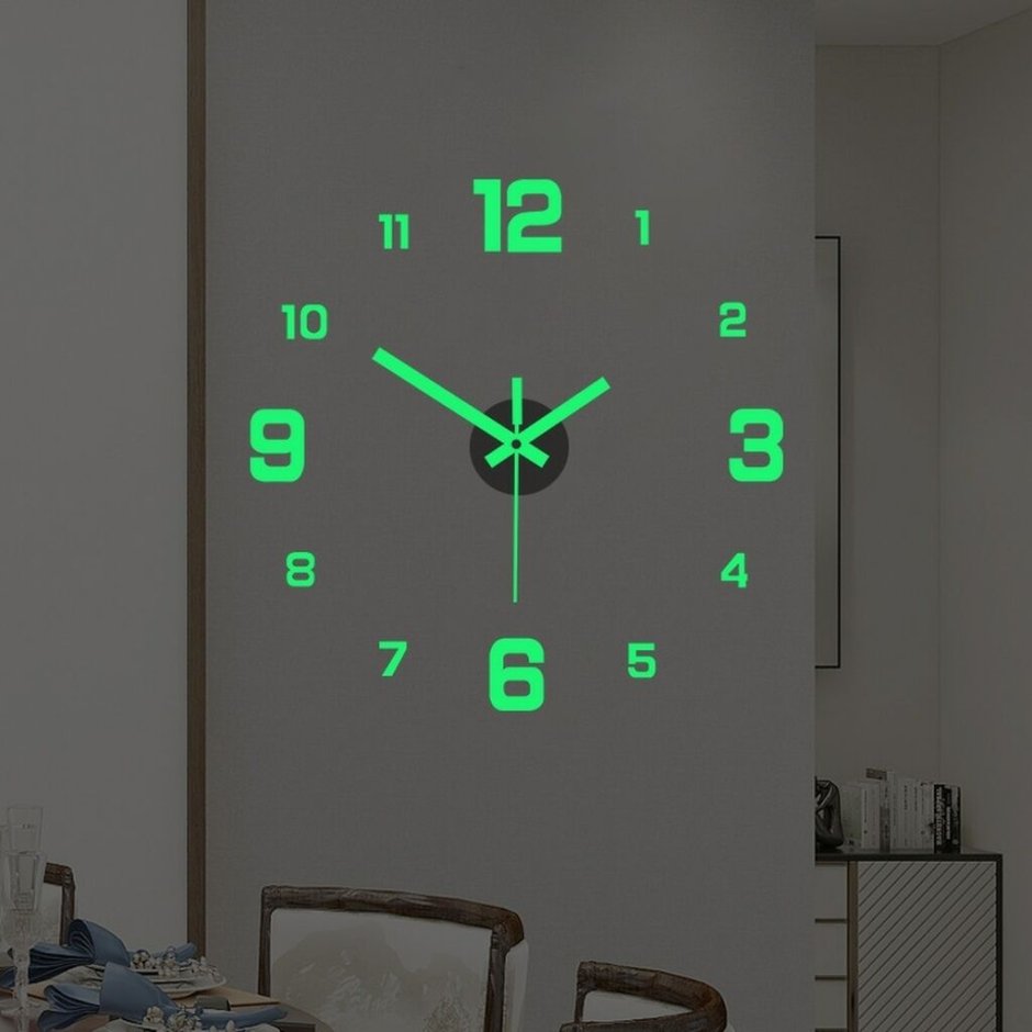 3d led цифровые часы-будильник настольные