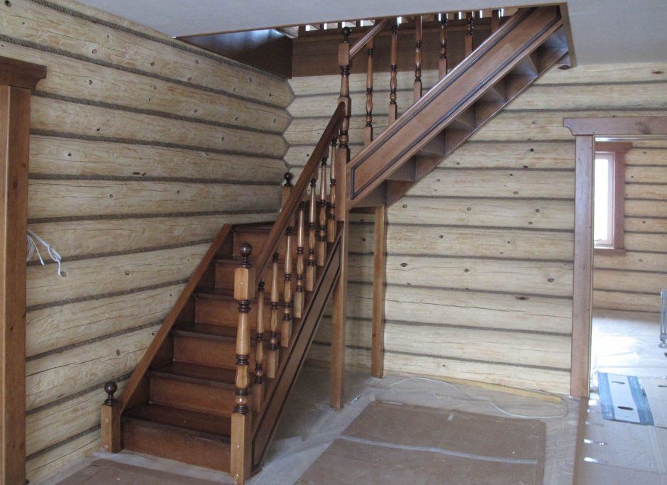 Лестница деревянная лс-10у
