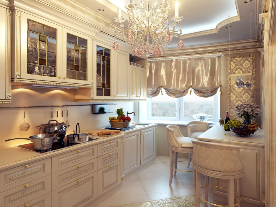 Красивые классические кухни