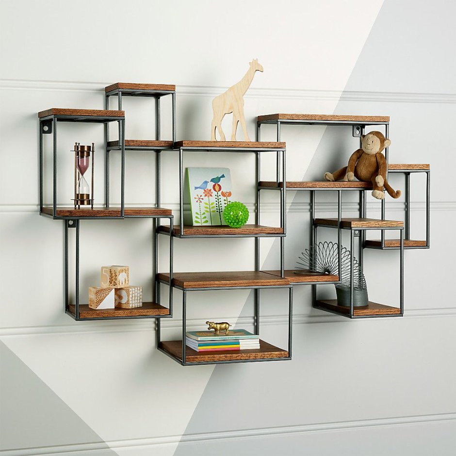 Стеллаж лофт вилл сбоку
