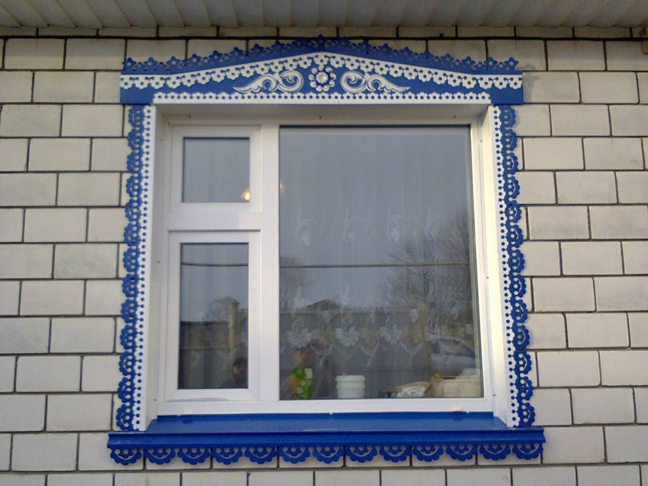 Резные наличники из металла