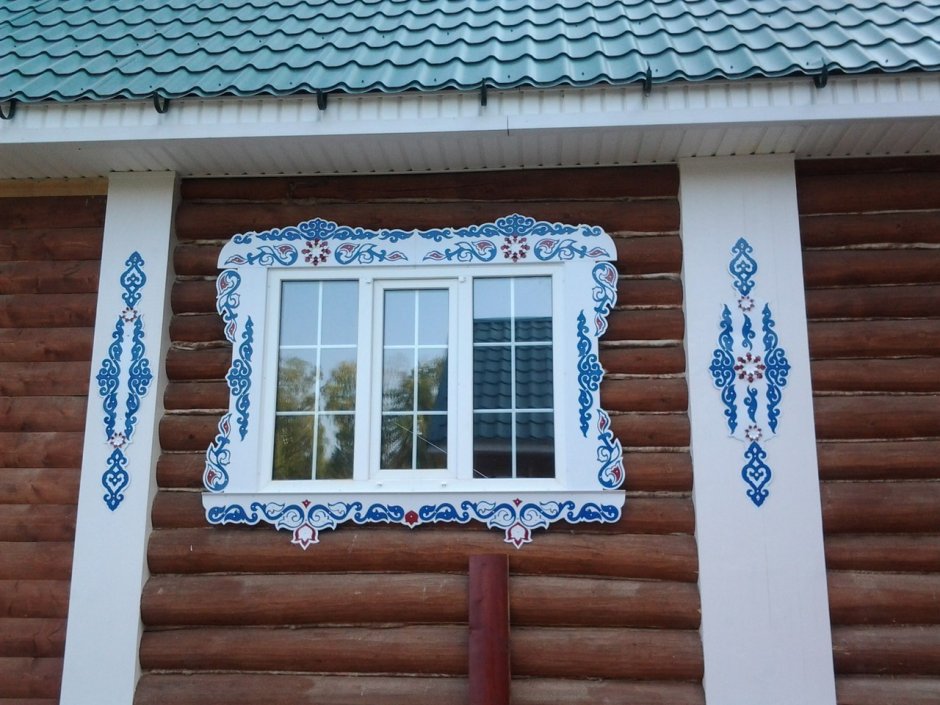 Наличники на окна из профнастила