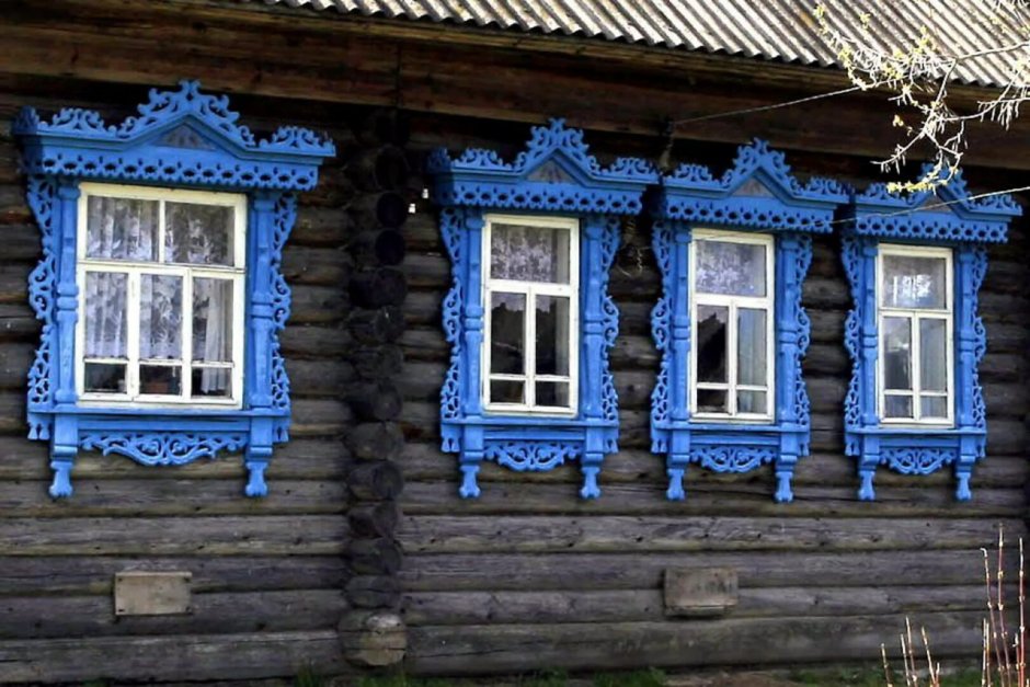 Наличники на окна кирпичного дома