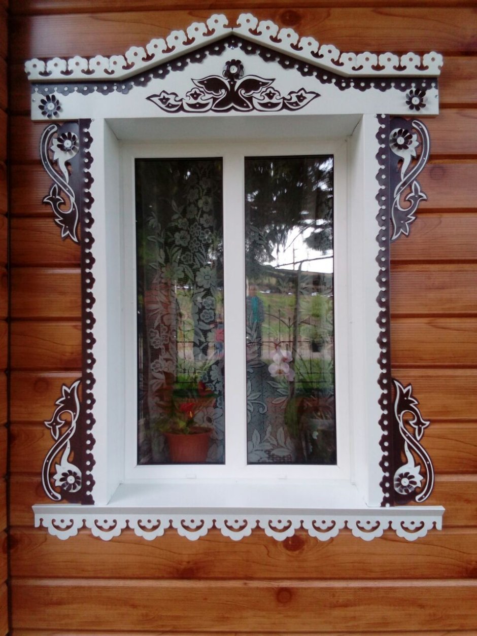 Металлические наличники на окна