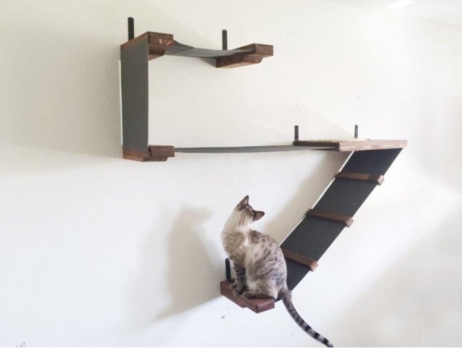 Гамак для кота на стену