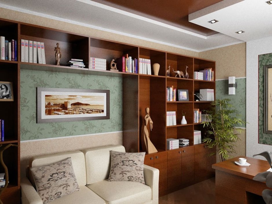 Маленькая гостиная кабинет