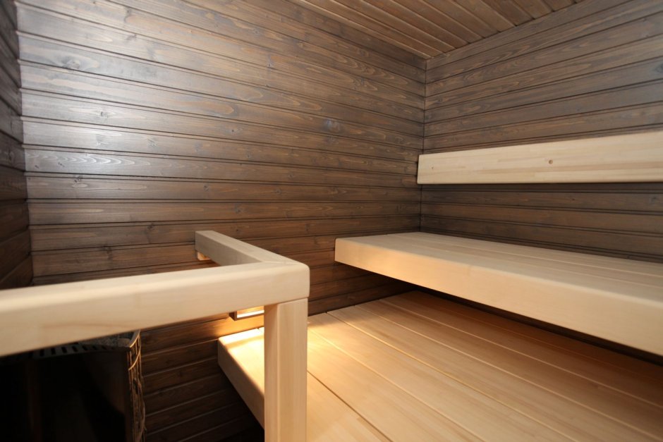 Парящие полки в парной