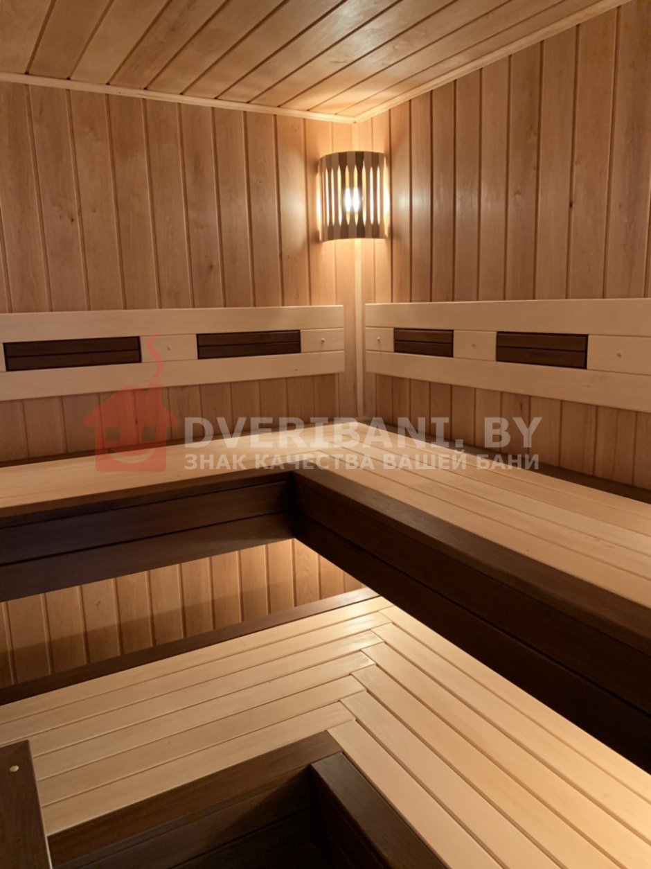 Парящие полки в бане