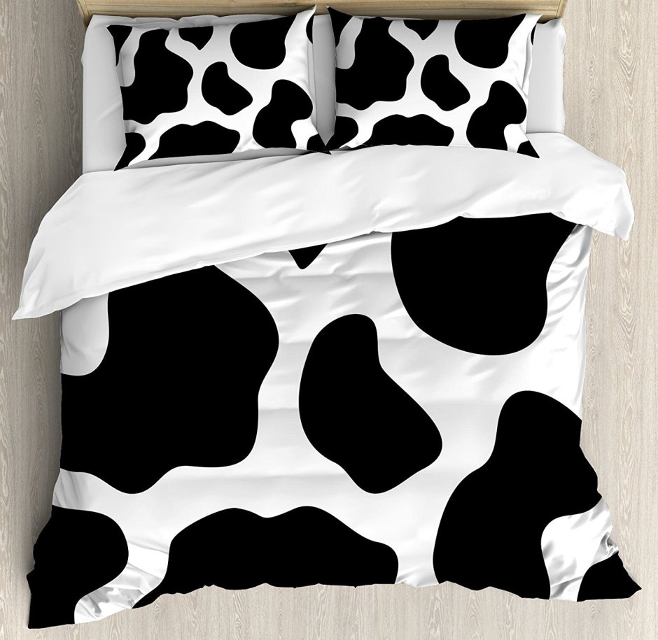 Crazy getup Cow постельное белье 1.5