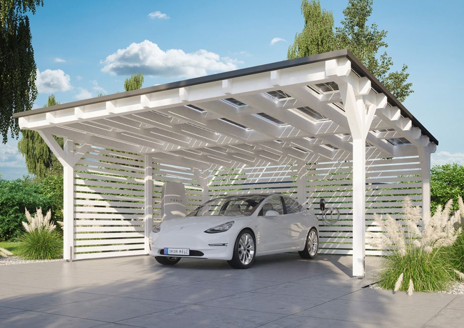 Plan auto Carport