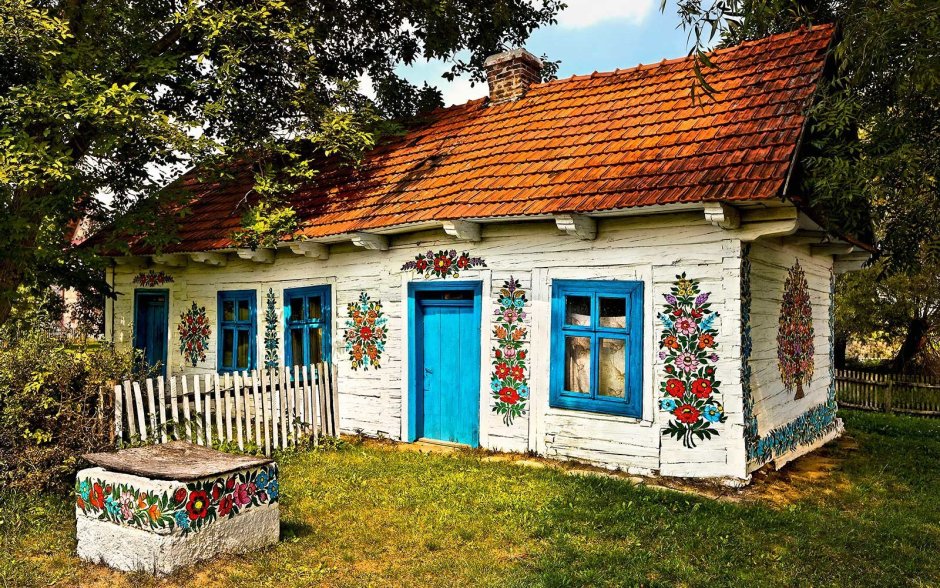 Саманный дом Молдавия