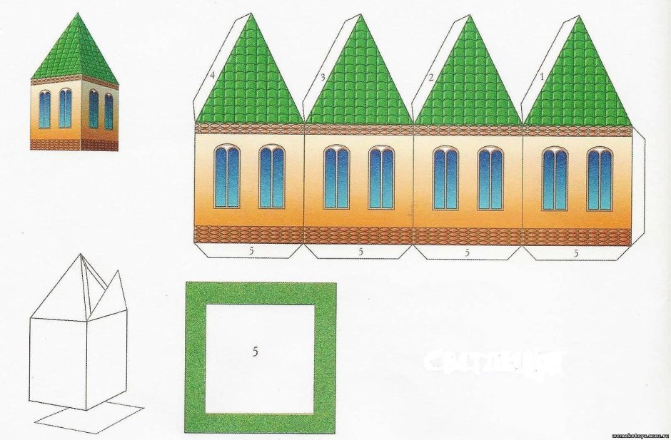 Визуализация многоэтажки скетчап