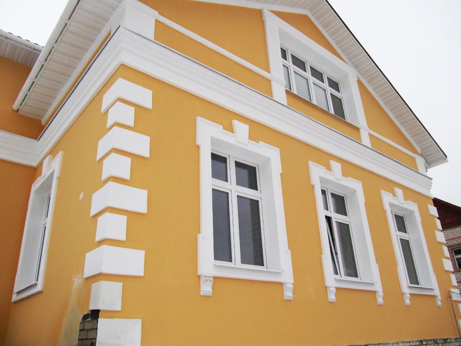 Окраска фасада