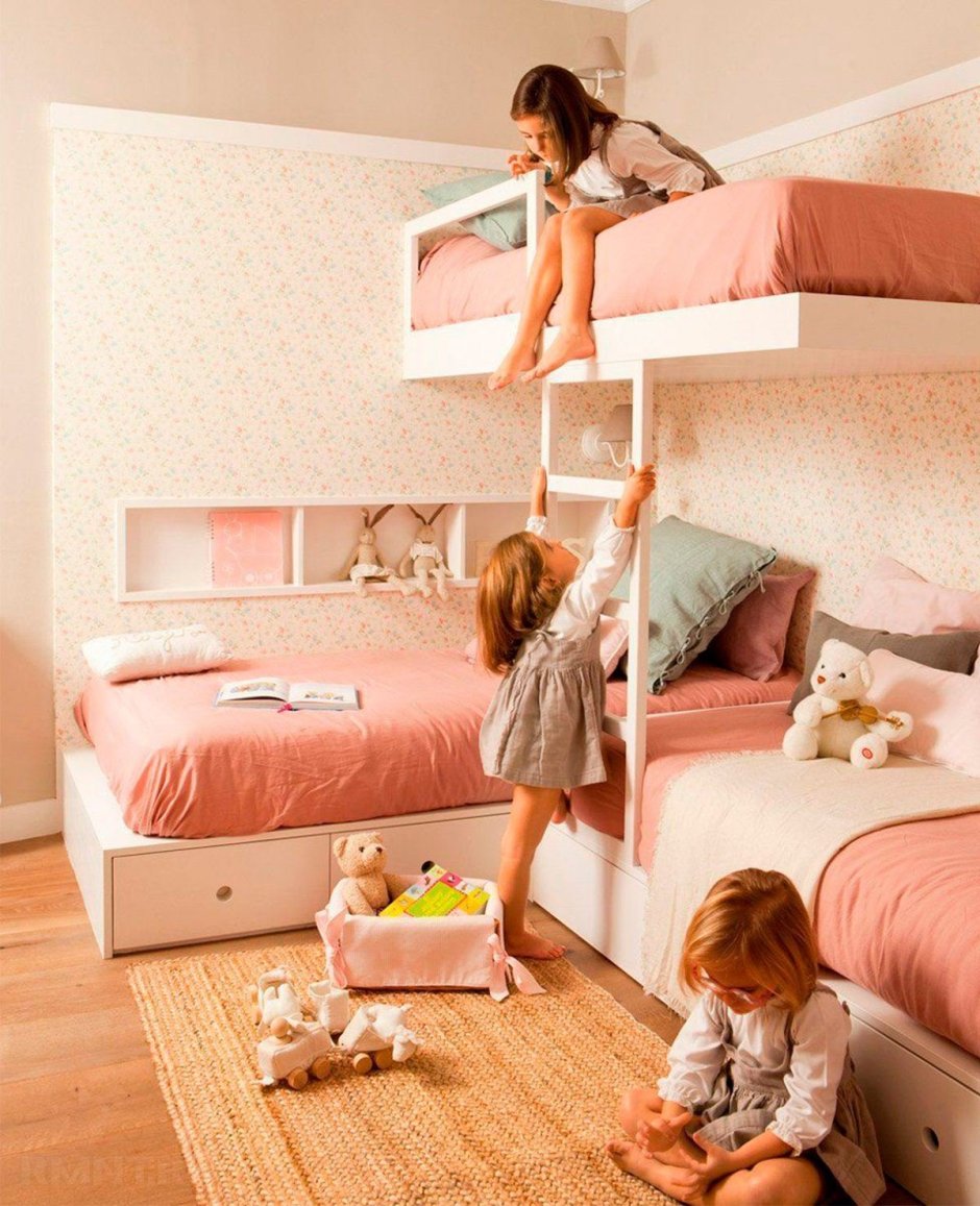 Детская комната на 3 ребенка