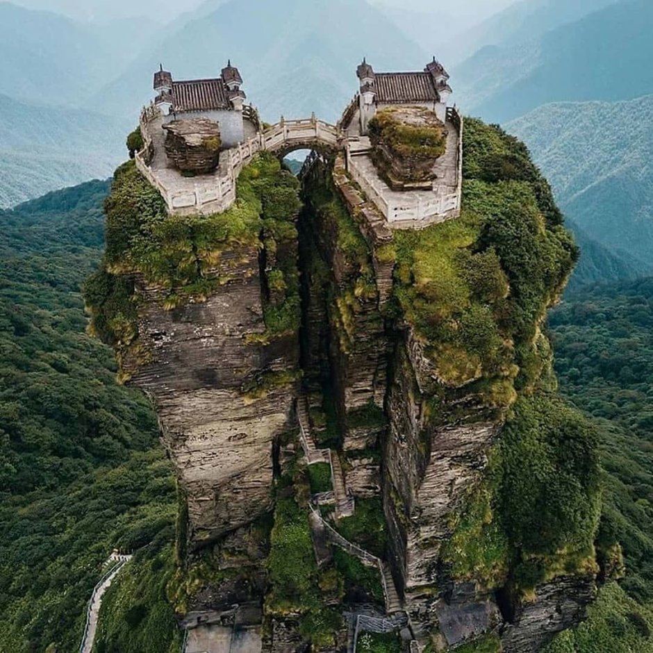 Храм на горе Фаньцзин