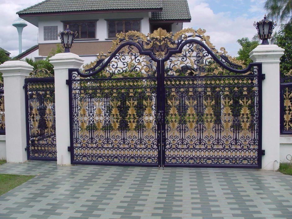 Элитные кованые заборы