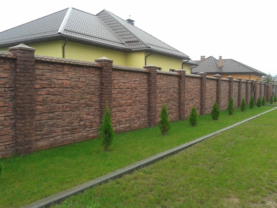 Красивый забор