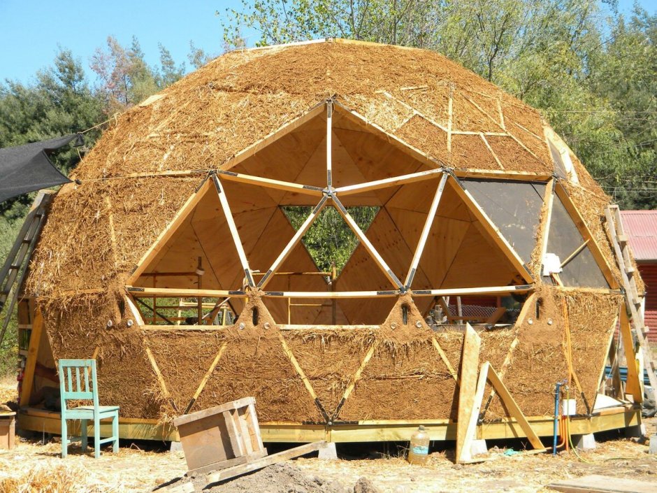 Соломенные панели ЭКОДОМ