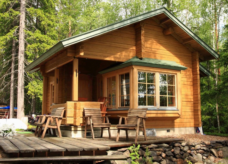 Tiny House с односкатной крышей