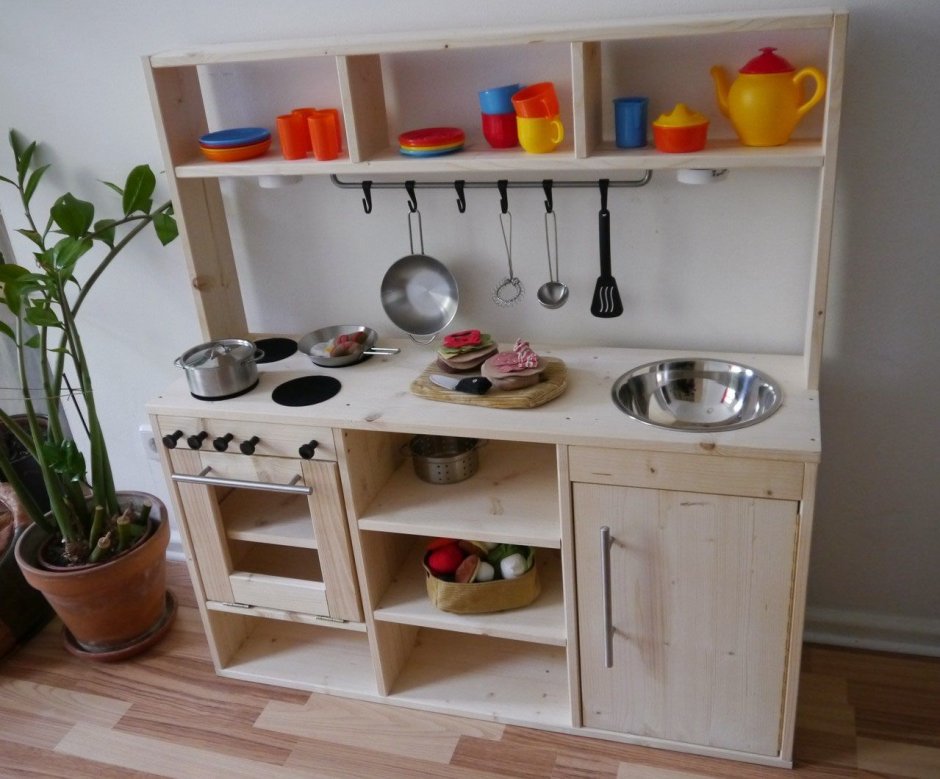 Детские кухни из фанеры