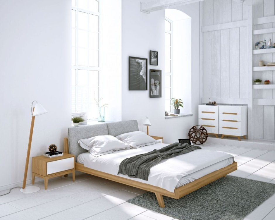 Дизайнерские парящие кровати