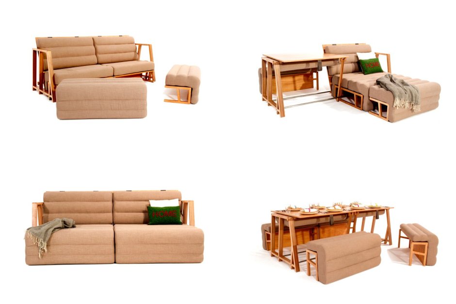 3moods диван-трансформер (стол, кресло, диван,) by Humberto Navarro, Unamo Design Studio
