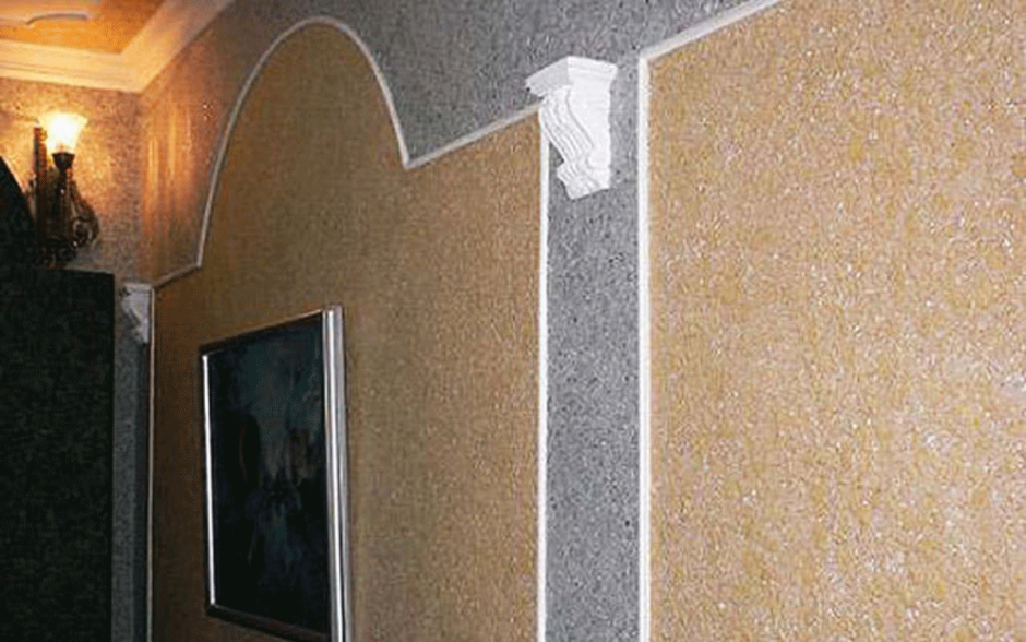 Декоративная мраморная штукатурка для внутренней отделки стен