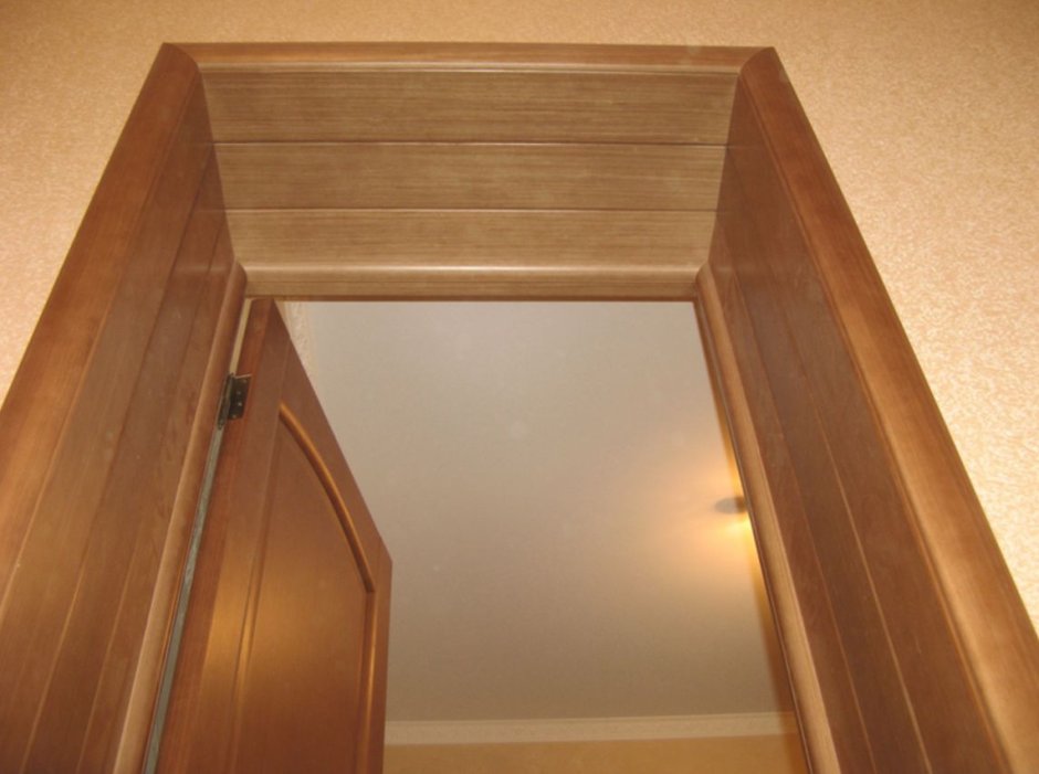 Наличник телескопический запилы 45