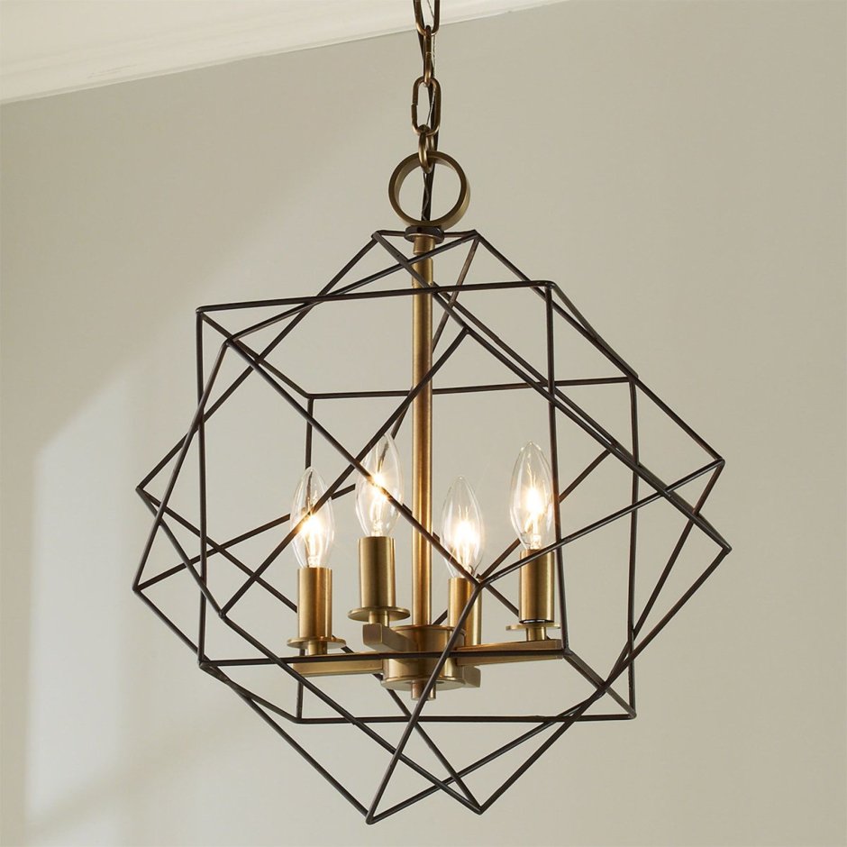 Люстра Lantern Cameron Brass s