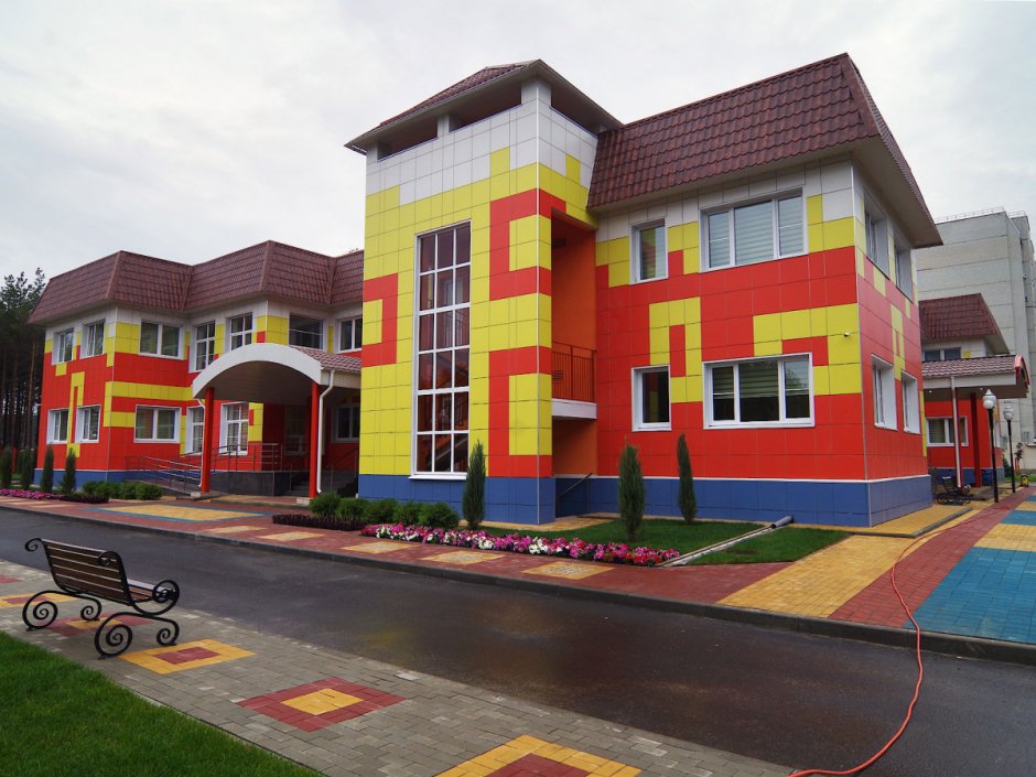 Фасады детских садов
