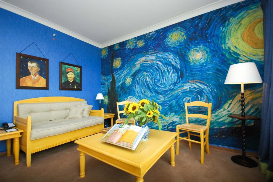 Комната в стиле Ван Гога