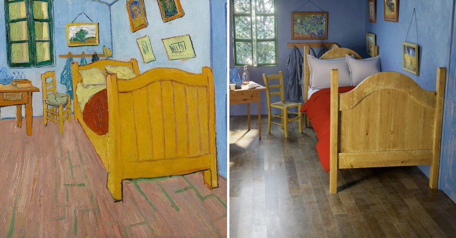Картина Ван Гога спальня в Арле