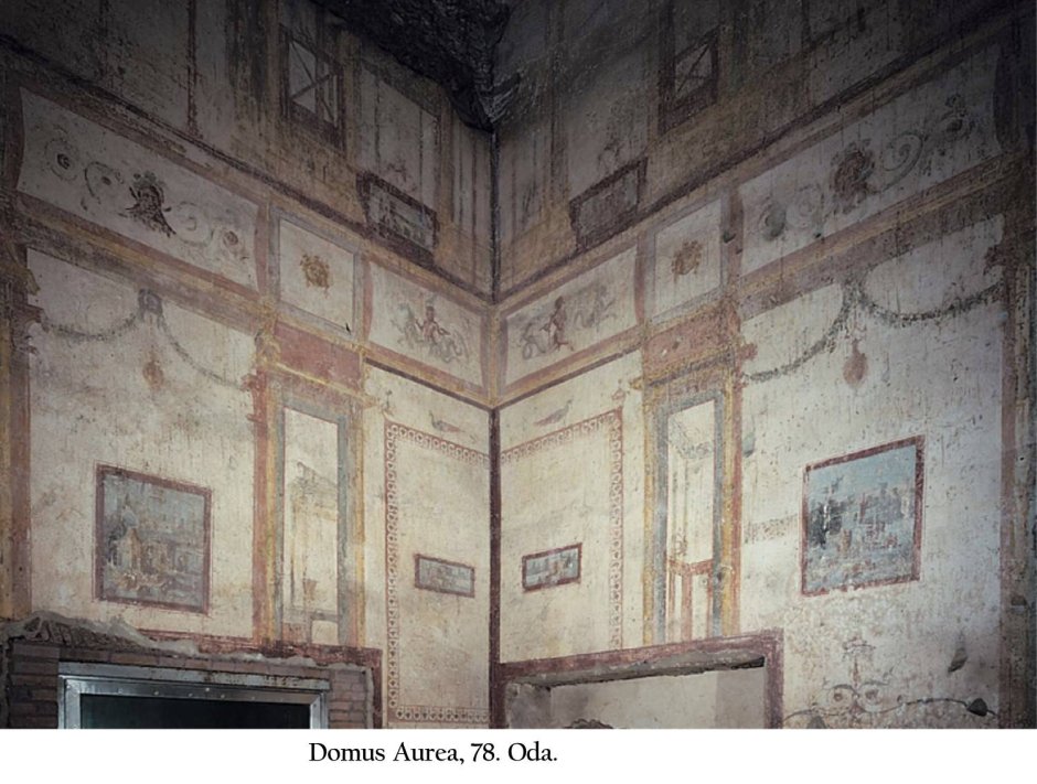 Декор дворца Нерона Domus Aurea