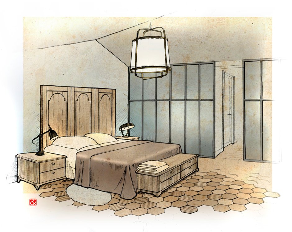 Дизайн интерьера комнаты