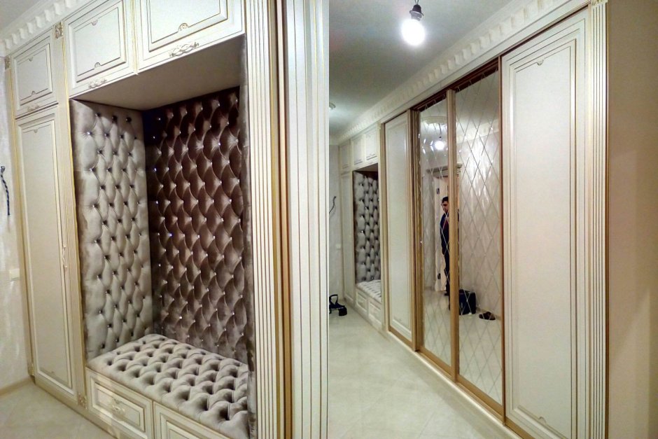 Прихожая с каретной стяжкой