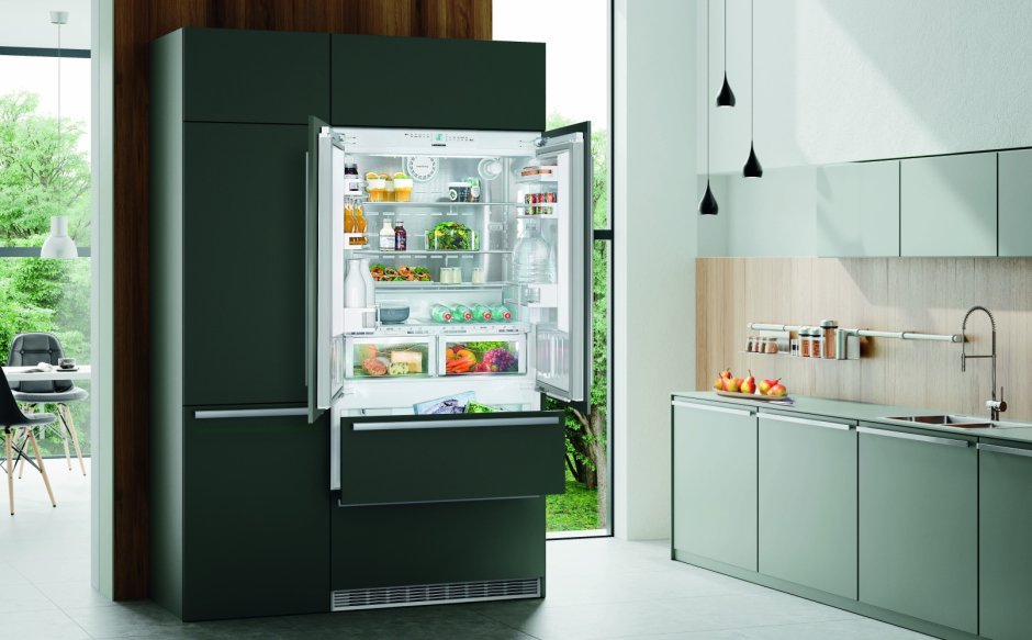 Встроенный холодильник Liebherr Side by Side