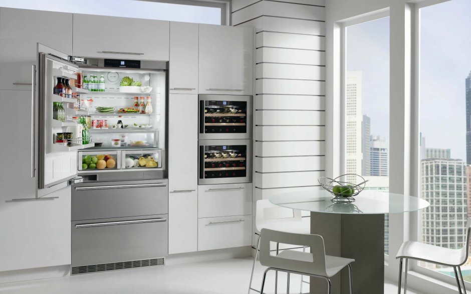Холодильник (Side-by-Side) Maunfeld mff177nfw