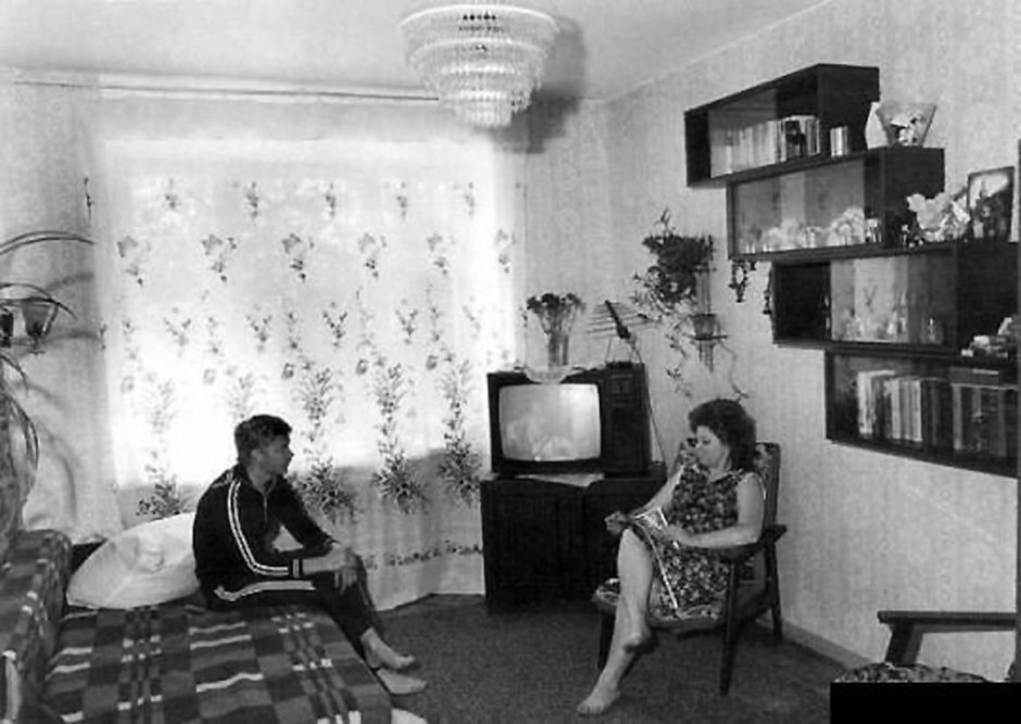 Ретро 70е СССР комната