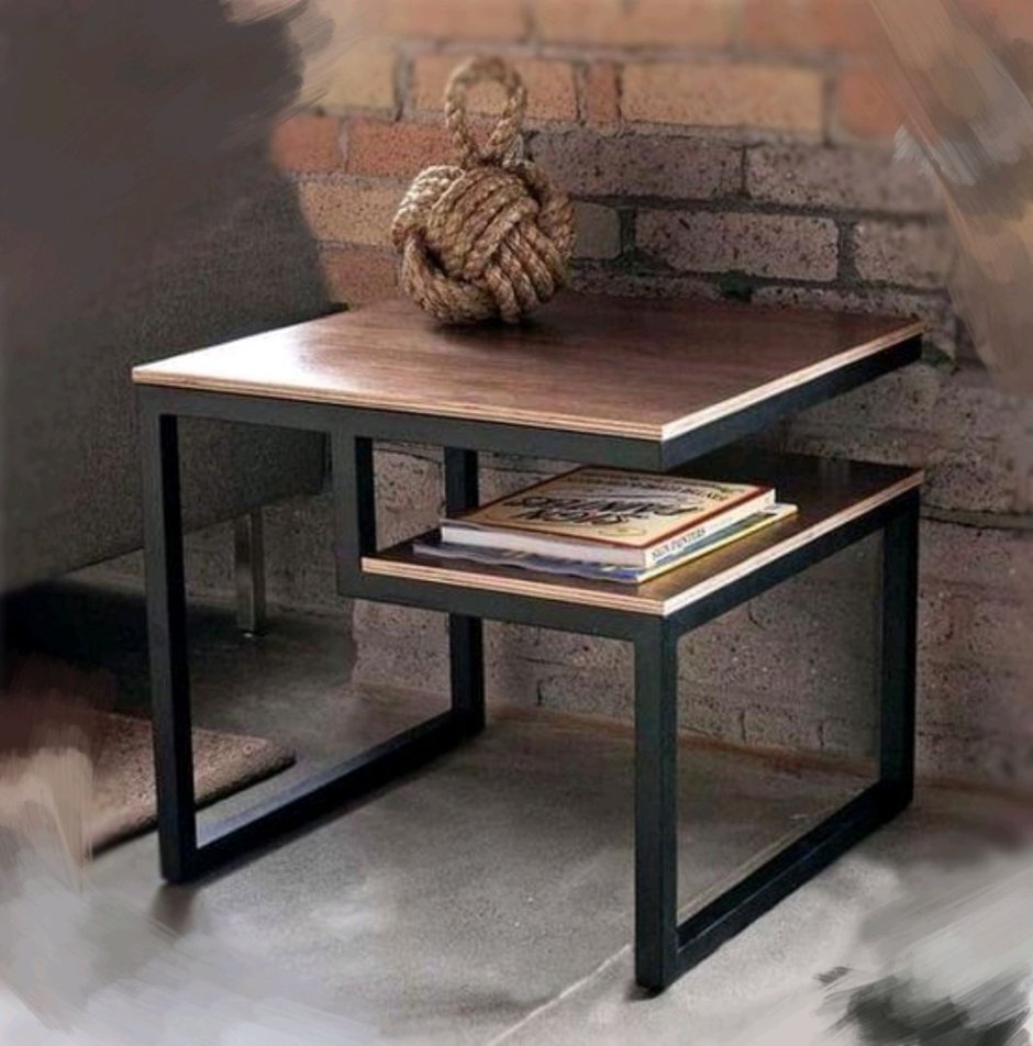Мебель лофт Индастриал прикроватный столик