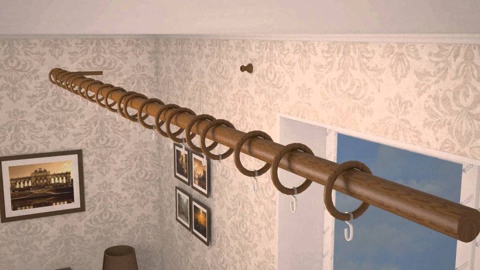 Кованые гардины для штор