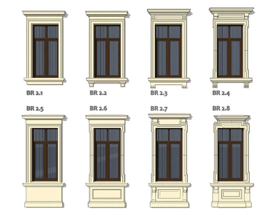 Размер трехстворчатого окна в частном доме