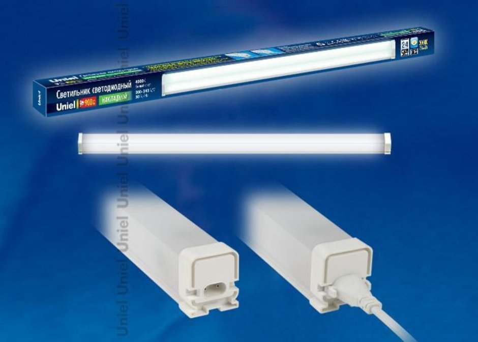 Мебельный светодиодный светильник Uniel ulo-bl60-9w/NW/K ip54 White