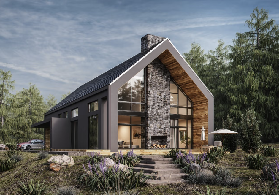Барн хаусы Barn House кирпичный