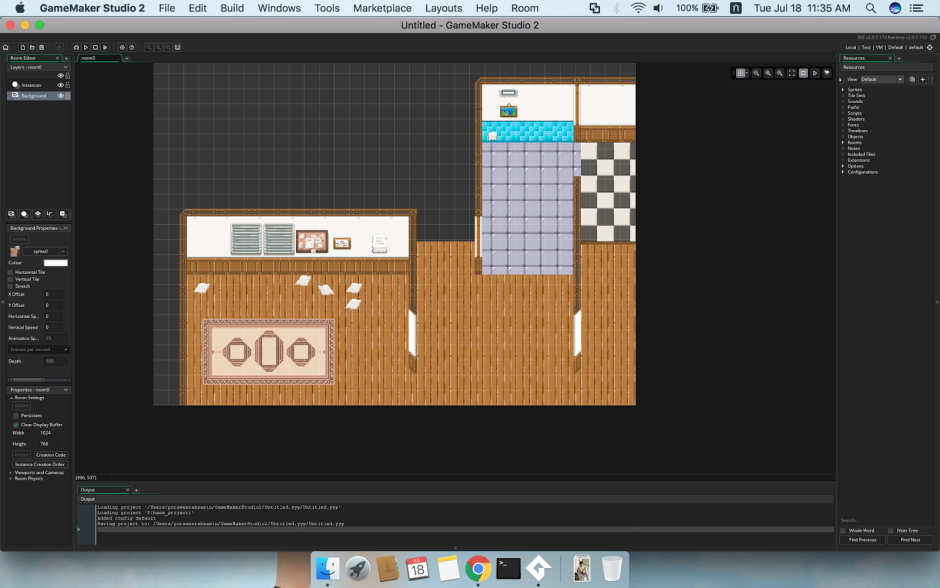 GAMEMAKER Studio 2 персонаж