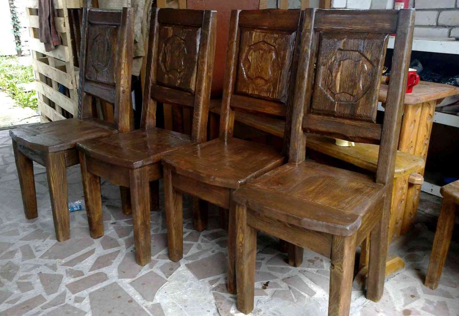Деревянная мебель по старину